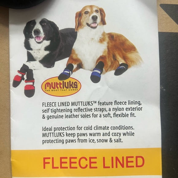 Muttluks dog winter boots (lined) - Picture 8 of 8